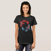 Yin Yang Koi Fish T-shirt (Voorkant volledig)