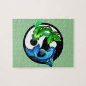 Yin-Yang Koi-ontwerp Legpuzzel (Horizontaal)