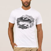 yin yang koi t-shirt (Voorkant)