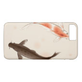 Yin Yang Koi viert in oosterse stijl Case-Mate iPhone Case (Achterkant (Horizontaal))