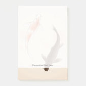 Yin Yang Koi viert in oosterse stijl Post-it® Notes (Voorkant)