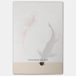 Yin Yang Koi viert in oosterse stijl Post-it® Notes