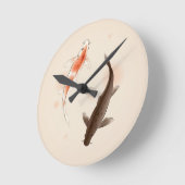 Yin Yang Koi viert in oosterse stijl Ronde Klok (Hoek)