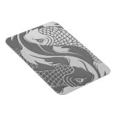 Yin Yang Koi Vis met Roestvrij staaleffect Magneet (Rechterzijde)