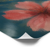 Yin Yang Koi Vis Muur Kunst Poster (Hoek)