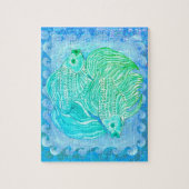Yin Yang Koi Vis Puzzel (Verticaal)