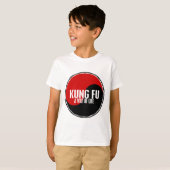 Yin Yang Kung Fu 1 T-shirt (Voorkant volledig)