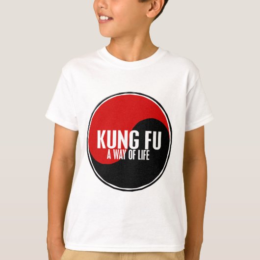 Yin Yang Kung Fu 1 T-shirt (Voorkant)
