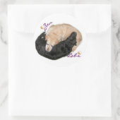Yin Yang Labs Ronde Sticker (Tas)