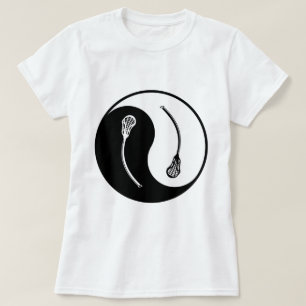 Yin Yang Lacrosse T-shirt