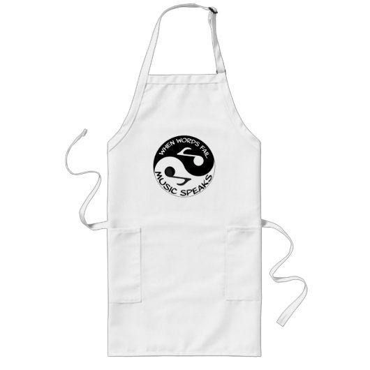 Yin yang lang schort (Voorkant)