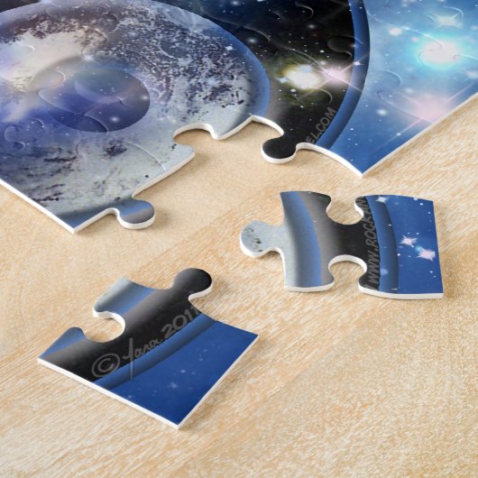 Yin Yang Legpuzzel (Zijkant)