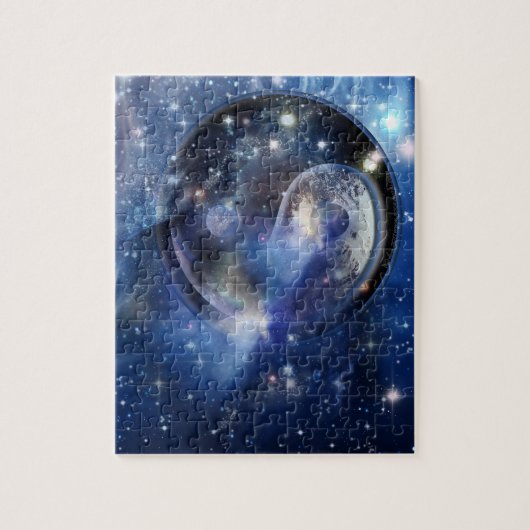 Yin Yang Legpuzzel (Verticaal)