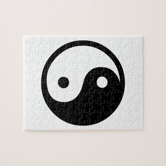 Yin Yang Legpuzzel (Horizontaal)