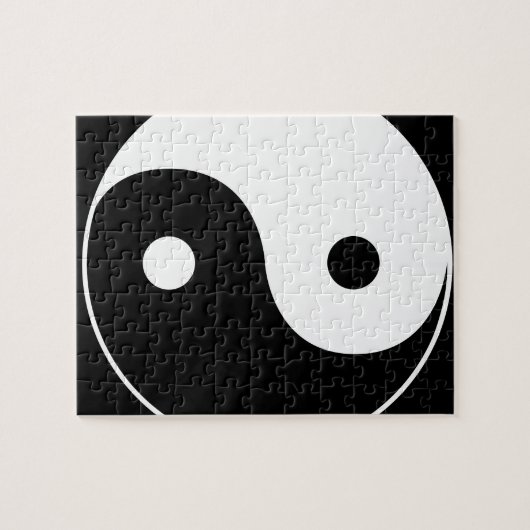 Yin Yang Legpuzzel (Horizontaal)