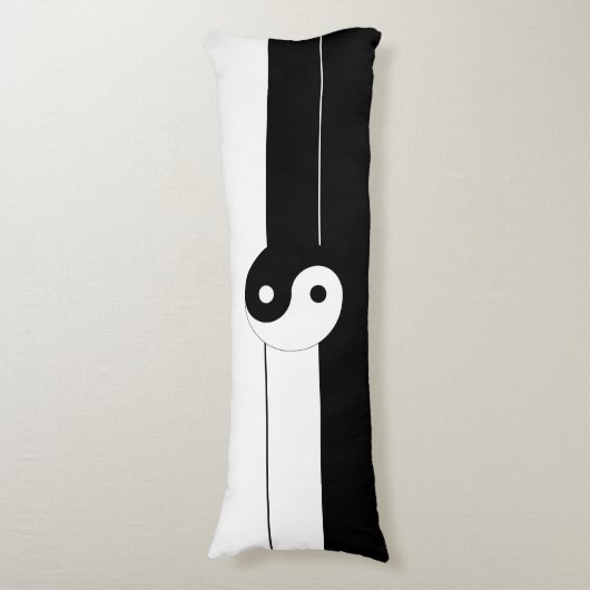 Yin yang lichaamskussen (Voorkant Verticaal)