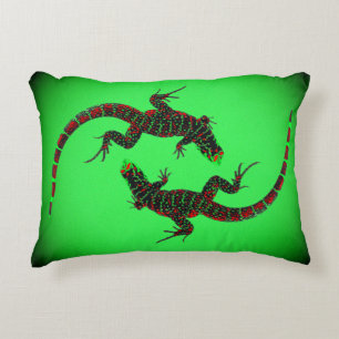 Yin Yang Lizards Accent Kussen