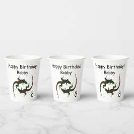 Yin Yang Lizards Age Birthday Papieren Bekers