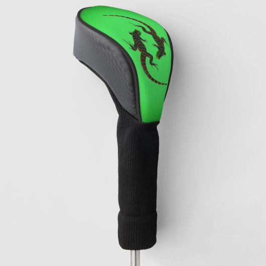 Yin Yang Lizards Golfheadcover (Schuin)