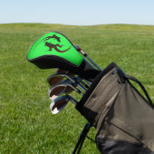 Yin Yang Lizards Golfheadcover (Insitu)
