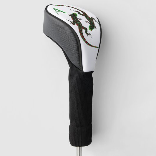 Yin Yang Lizards Initiaal Golfheadcover (Schuin)
