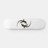 Yin Yang Lizards Persoonlijk Skateboard (Horizontaal)