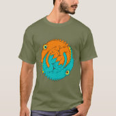 Yin Yang Lizards T-shirt (Voorkant)