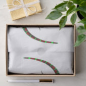 Yin Yang Lizards White Tissuepapier (Geschenk)