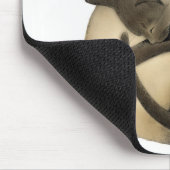 Yin Yang Love Cats Mousepad Muismat (Hoek)