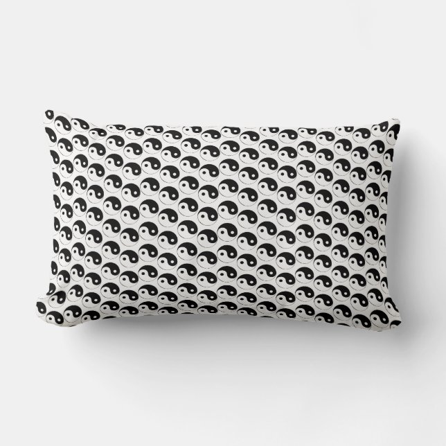 Yin Yang lumbar Sierkussen Kussen (Voorkant)