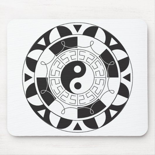 Yin Yang Madolin Muismat (Voorkant)