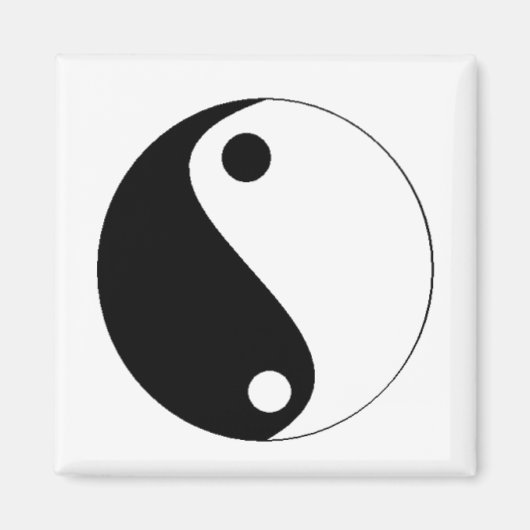 YIN-YANG - magneet (Voorkant)