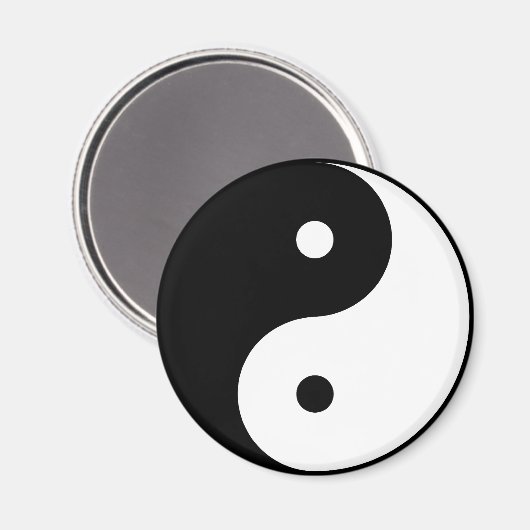 Yin Yang Magneet (Voorkant / Achterkant)