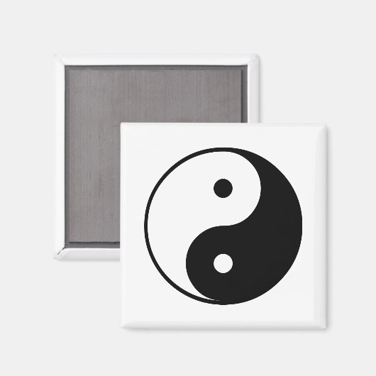 Yin Yang Magneet (Voorkant / Achterkant)