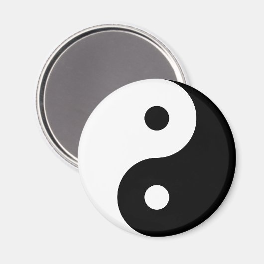 Yin-Yang Magneet (Voorkant / Achterkant)