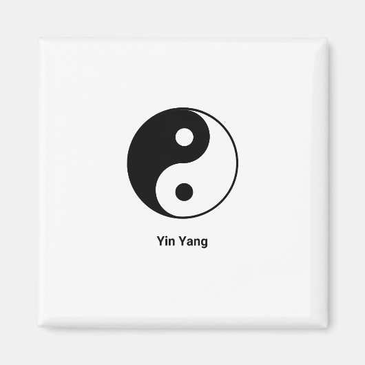 Yin Yang Magneet (Voorkant)
