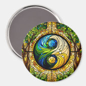 Yin Yang Magnet (Voorkant / Achterkant)