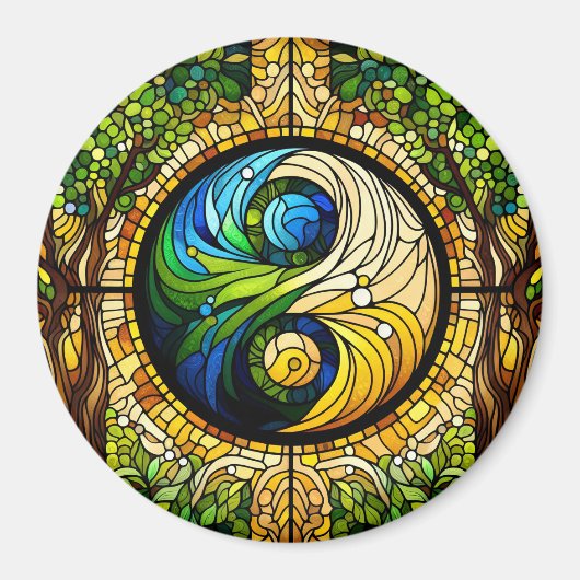 Yin Yang Magnet (Voorkant)