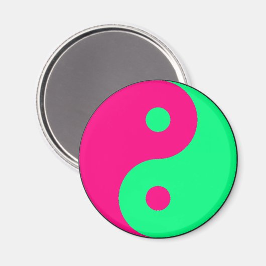 Yin Yang Magnet (Voorkant / Achterkant)