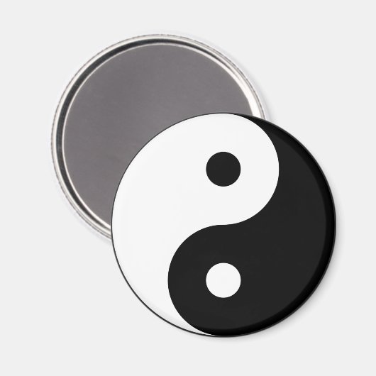 Yin Yang Magnet (Voorkant / Achterkant)