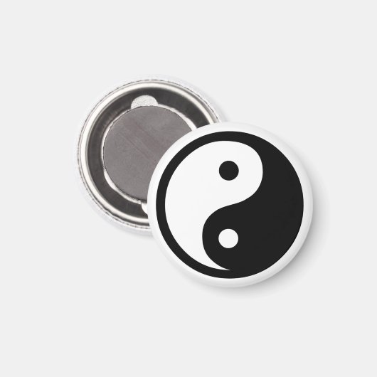 Yin Yang Magnets Magneet (Voorkant / Achterkant)