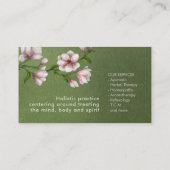Yin Yang Magnolia Blossom Tree Visitekaartje (Achterkant)