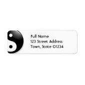 Yin Yang Mailing Labels (Voorkant)