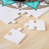 Yin Yang Mandala Legpuzzel (Zijkant)