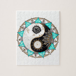 Yin Yang Mandala Legpuzzel