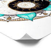 Yin Yang Mandala Poster (Hoek)