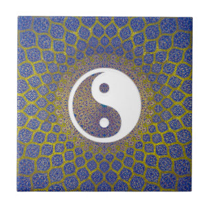 Yin Yang Mandala Tegeltje