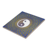 Yin Yang Mandala Tegeltje (Zijkant)