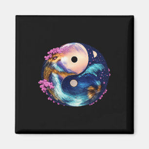 Yin Yang Mandala Zen Harmonie Lance Yoga Meditatie Magneet