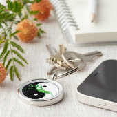 Yin Yang Mantis Sleutelhanger (Zijkant)